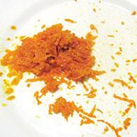 संतरे के रस के साथ कॉटेज पनीर केक संतरे का रस नुस्खा के साथ